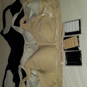 3-pack women's Shapermint Truekind bras size S